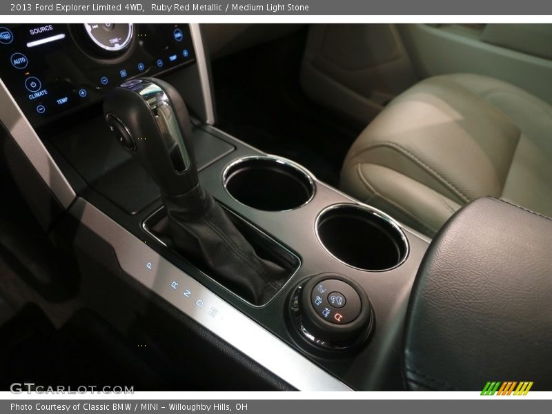 Ruby Red Metallic / Medium Light Stone 2013 Ford Explorer Limited 4WD