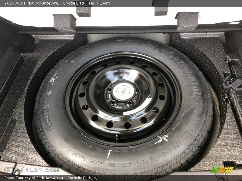 Crystal Black Pearl / Ebony 2016 Acura RDX Advance AWD