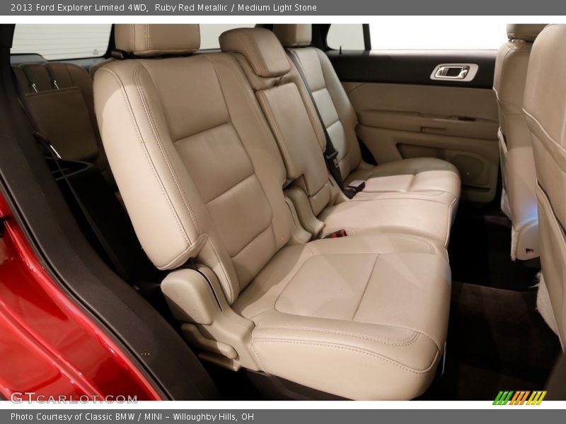 Ruby Red Metallic / Medium Light Stone 2013 Ford Explorer Limited 4WD