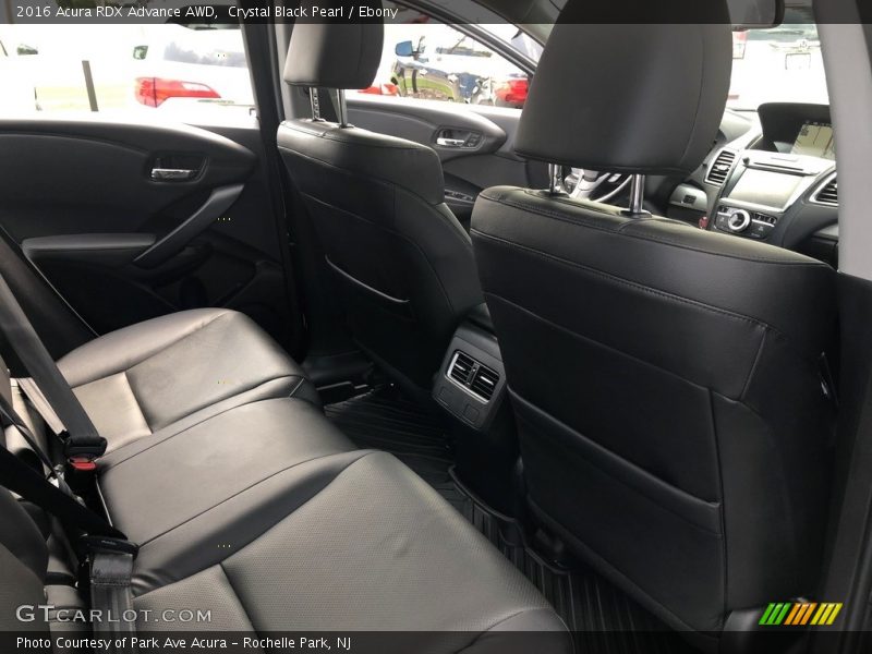 Crystal Black Pearl / Ebony 2016 Acura RDX Advance AWD