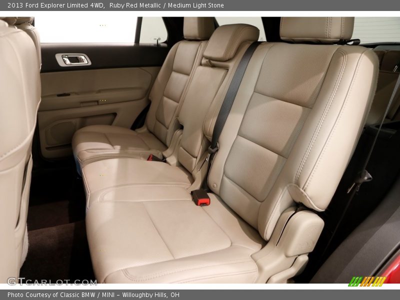 Ruby Red Metallic / Medium Light Stone 2013 Ford Explorer Limited 4WD