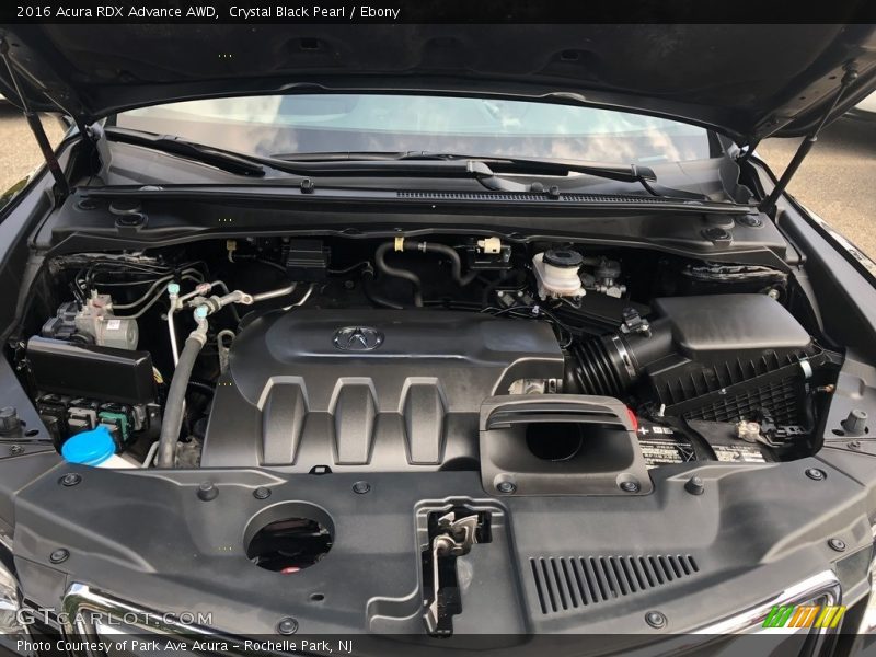 Crystal Black Pearl / Ebony 2016 Acura RDX Advance AWD