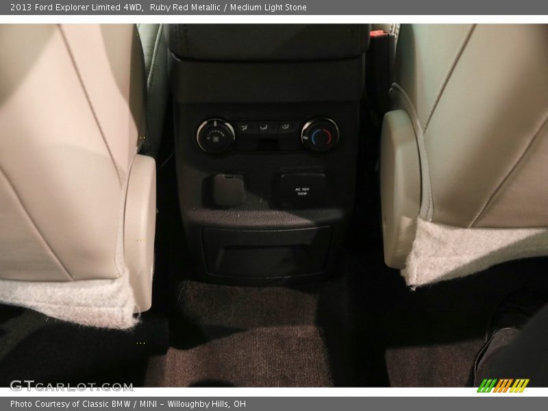 Ruby Red Metallic / Medium Light Stone 2013 Ford Explorer Limited 4WD