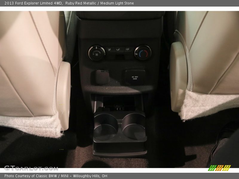Ruby Red Metallic / Medium Light Stone 2013 Ford Explorer Limited 4WD