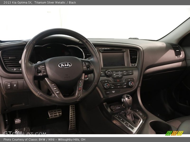 Titanium Silver Metallic / Black 2013 Kia Optima SX