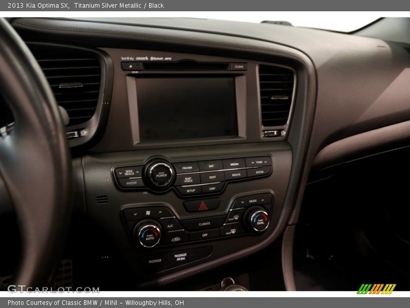 Titanium Silver Metallic / Black 2013 Kia Optima SX