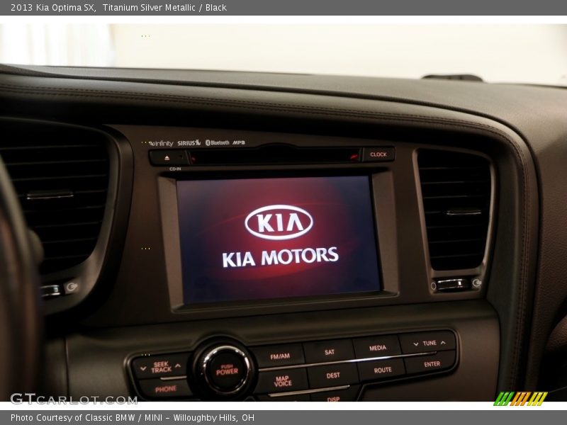 Titanium Silver Metallic / Black 2013 Kia Optima SX