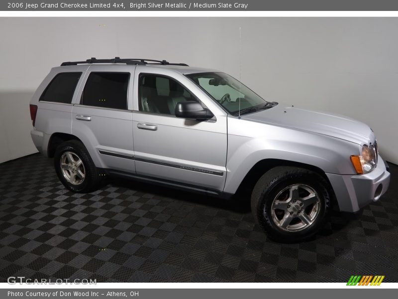 Bright Silver Metallic / Medium Slate Gray 2006 Jeep Grand Cherokee Limited 4x4