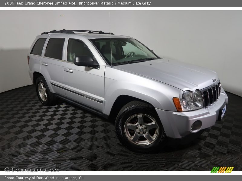 Bright Silver Metallic / Medium Slate Gray 2006 Jeep Grand Cherokee Limited 4x4