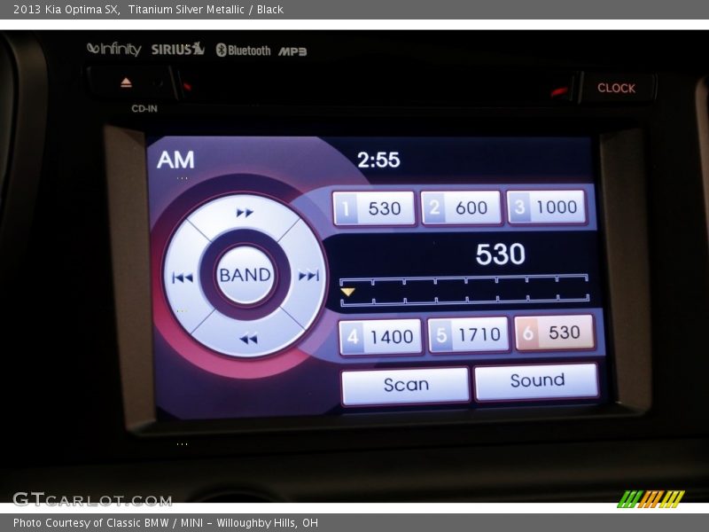 Titanium Silver Metallic / Black 2013 Kia Optima SX