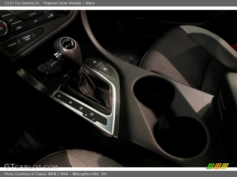 Titanium Silver Metallic / Black 2013 Kia Optima SX