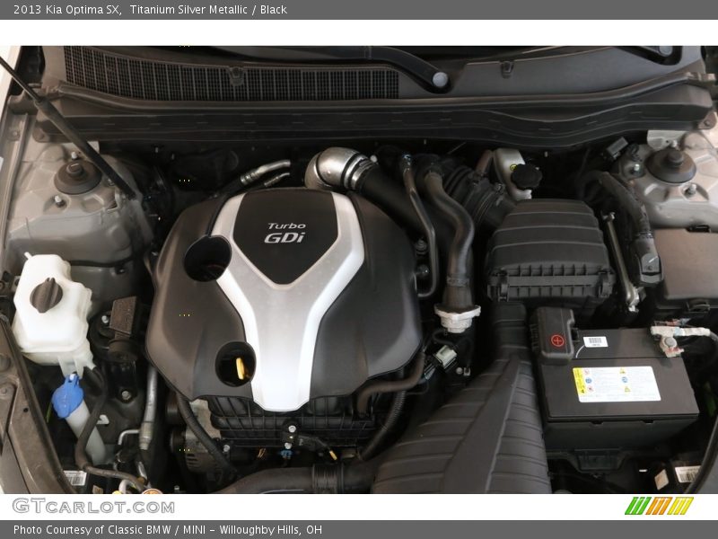 Titanium Silver Metallic / Black 2013 Kia Optima SX