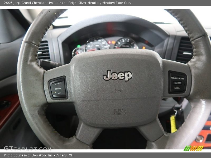 Bright Silver Metallic / Medium Slate Gray 2006 Jeep Grand Cherokee Limited 4x4