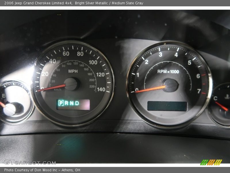 Bright Silver Metallic / Medium Slate Gray 2006 Jeep Grand Cherokee Limited 4x4