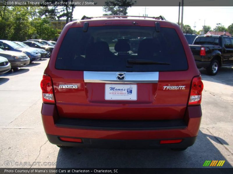 Redfire Metallic / Stone 2008 Mazda Tribute i Sport