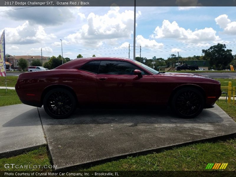 Octane Red / Black 2017 Dodge Challenger SXT
