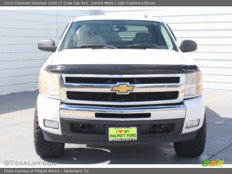 Summit White / Light Cashmere/Ebony 2010 Chevrolet Silverado 1500 LT Crew Cab 4x4