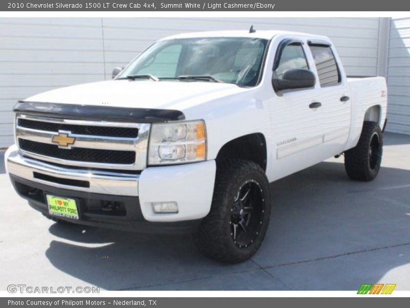 Summit White / Light Cashmere/Ebony 2010 Chevrolet Silverado 1500 LT Crew Cab 4x4