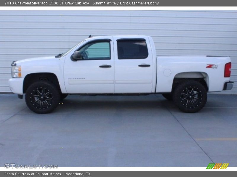 Summit White / Light Cashmere/Ebony 2010 Chevrolet Silverado 1500 LT Crew Cab 4x4