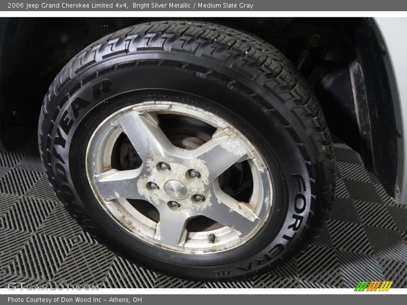 Bright Silver Metallic / Medium Slate Gray 2006 Jeep Grand Cherokee Limited 4x4
