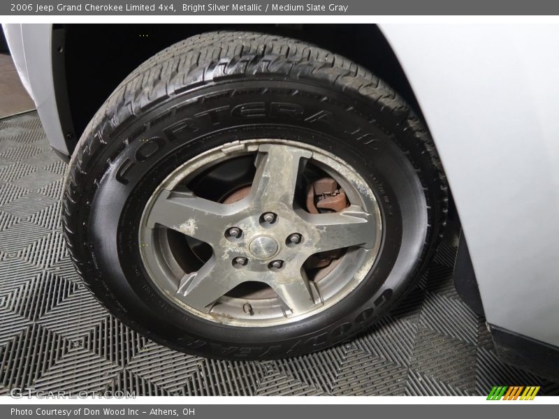 Bright Silver Metallic / Medium Slate Gray 2006 Jeep Grand Cherokee Limited 4x4