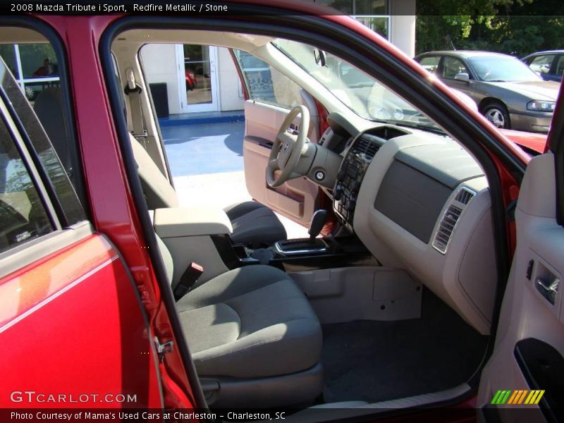 Redfire Metallic / Stone 2008 Mazda Tribute i Sport