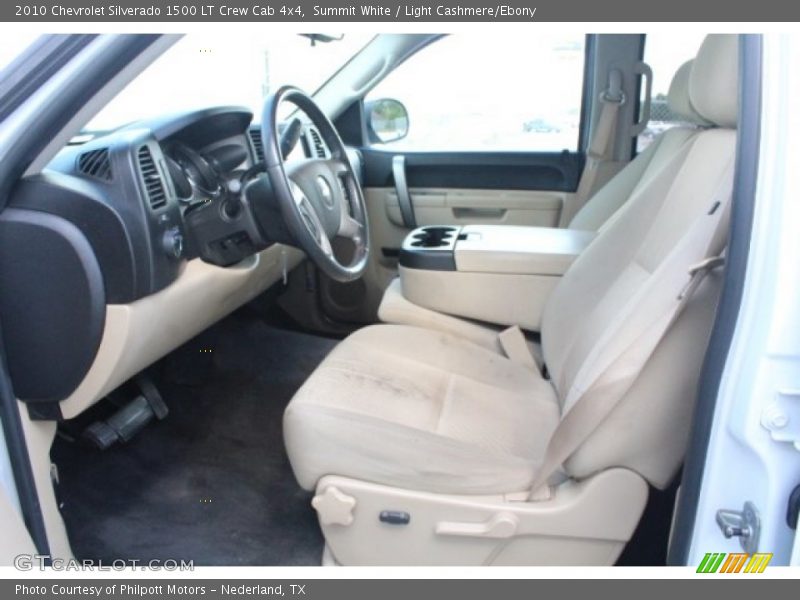 Summit White / Light Cashmere/Ebony 2010 Chevrolet Silverado 1500 LT Crew Cab 4x4