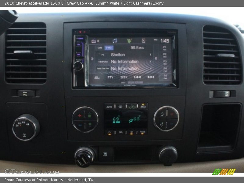 Summit White / Light Cashmere/Ebony 2010 Chevrolet Silverado 1500 LT Crew Cab 4x4