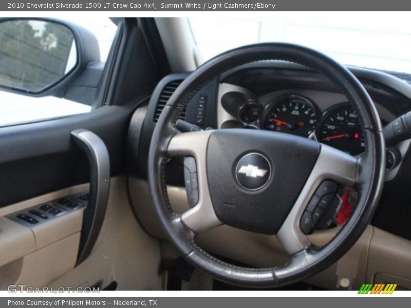 Summit White / Light Cashmere/Ebony 2010 Chevrolet Silverado 1500 LT Crew Cab 4x4
