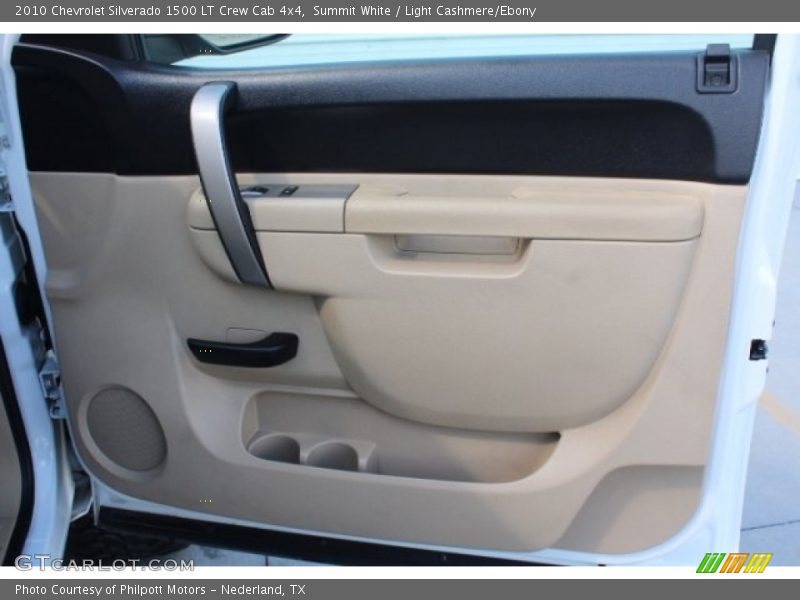 Summit White / Light Cashmere/Ebony 2010 Chevrolet Silverado 1500 LT Crew Cab 4x4