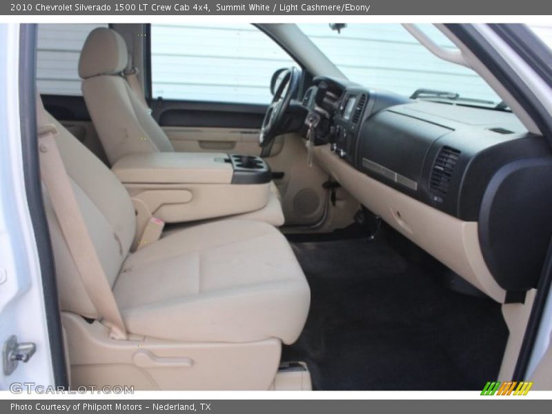 Summit White / Light Cashmere/Ebony 2010 Chevrolet Silverado 1500 LT Crew Cab 4x4