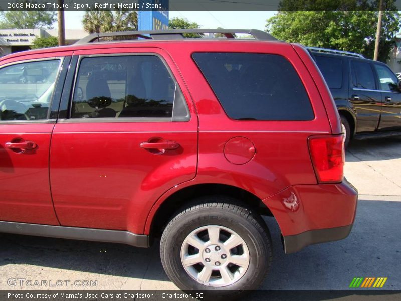 Redfire Metallic / Stone 2008 Mazda Tribute i Sport