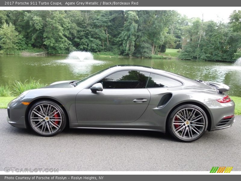  2017 911 Turbo Coupe Agate Grey Metallic