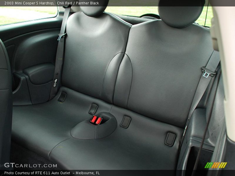 Chili Red / Panther Black 2003 Mini Cooper S Hardtop