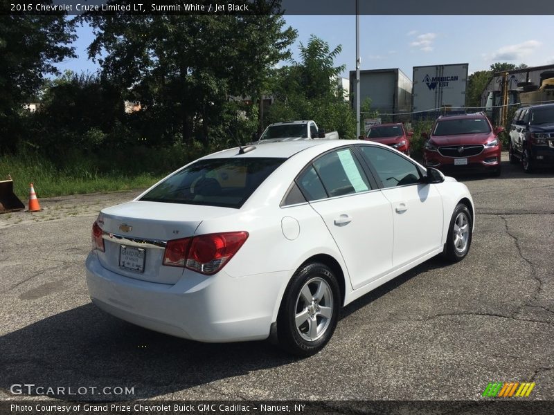 Summit White / Jet Black 2016 Chevrolet Cruze Limited LT