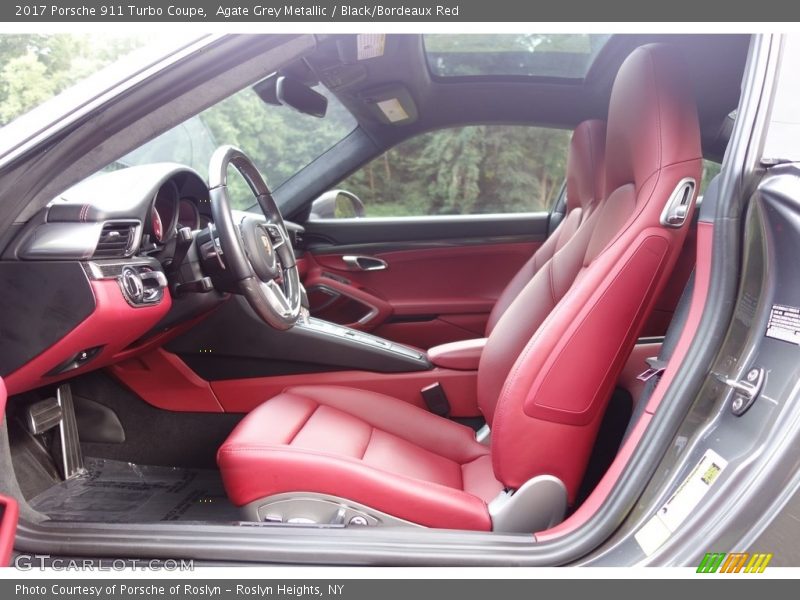 Front Seat of 2017 911 Turbo Coupe
