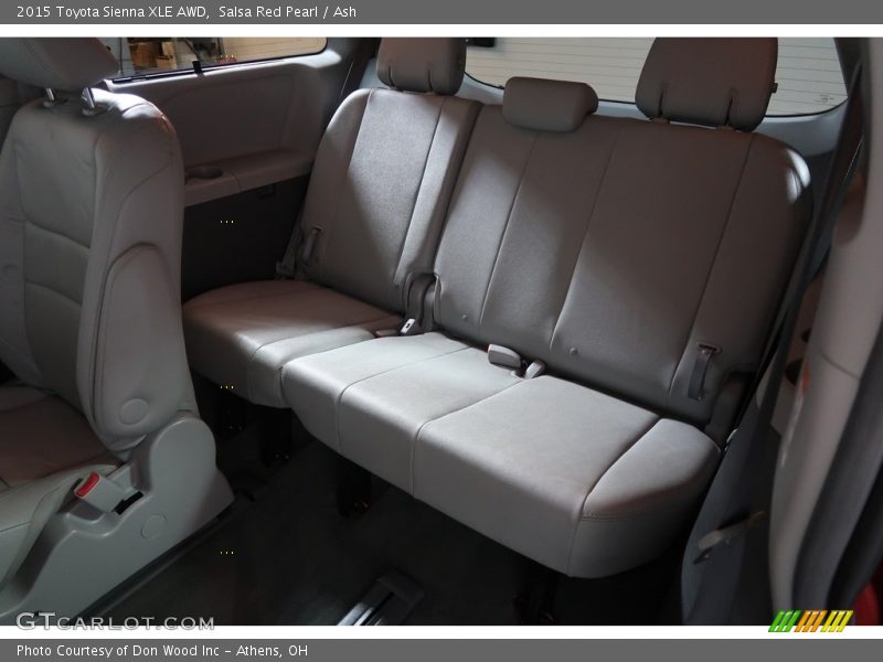 Salsa Red Pearl / Ash 2015 Toyota Sienna XLE AWD
