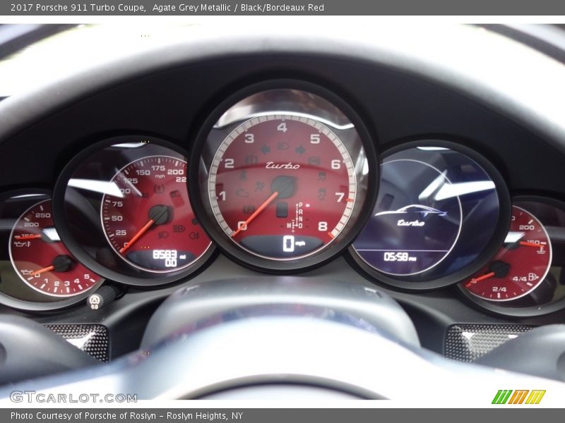  2017 911 Turbo Coupe Turbo Coupe Gauges