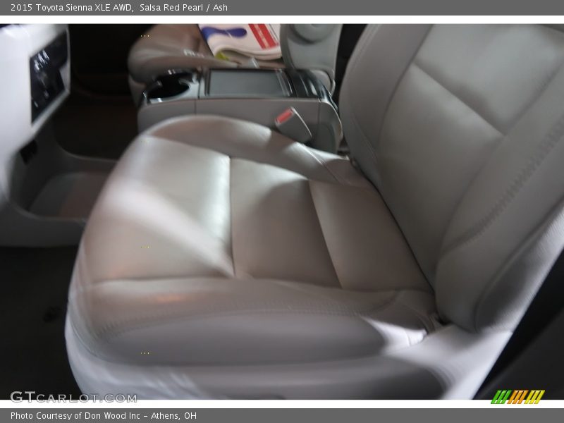 Salsa Red Pearl / Ash 2015 Toyota Sienna XLE AWD