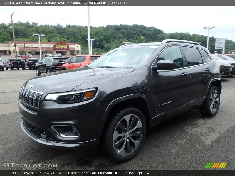 Granite Crystal Metallic / Black/Tan 2019 Jeep Cherokee Overland 4x4