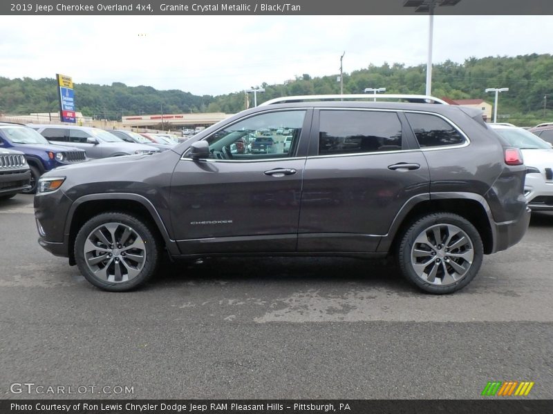 Granite Crystal Metallic / Black/Tan 2019 Jeep Cherokee Overland 4x4