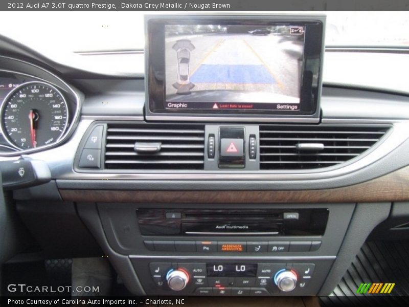 Dakota Grey Metallic / Nougat Brown 2012 Audi A7 3.0T quattro Prestige