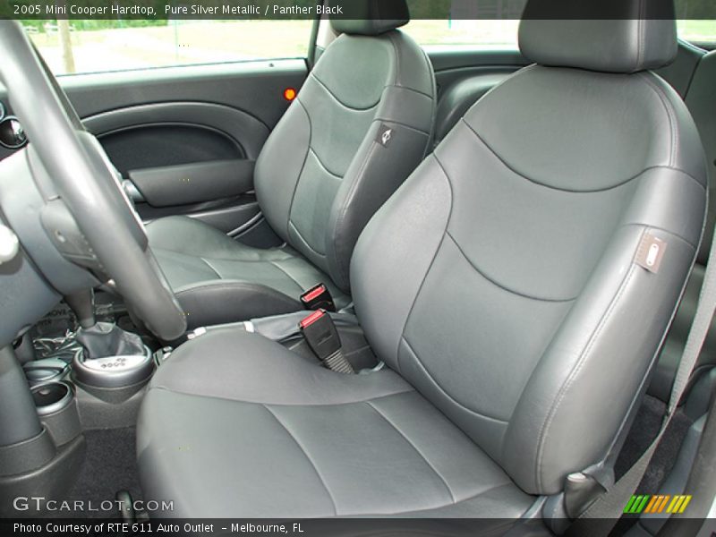 Pure Silver Metallic / Panther Black 2005 Mini Cooper Hardtop