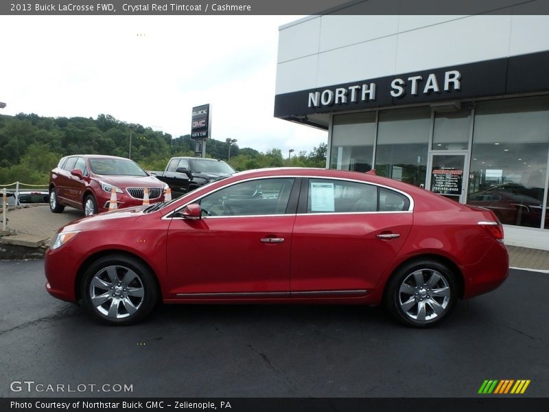 Crystal Red Tintcoat / Cashmere 2013 Buick LaCrosse FWD