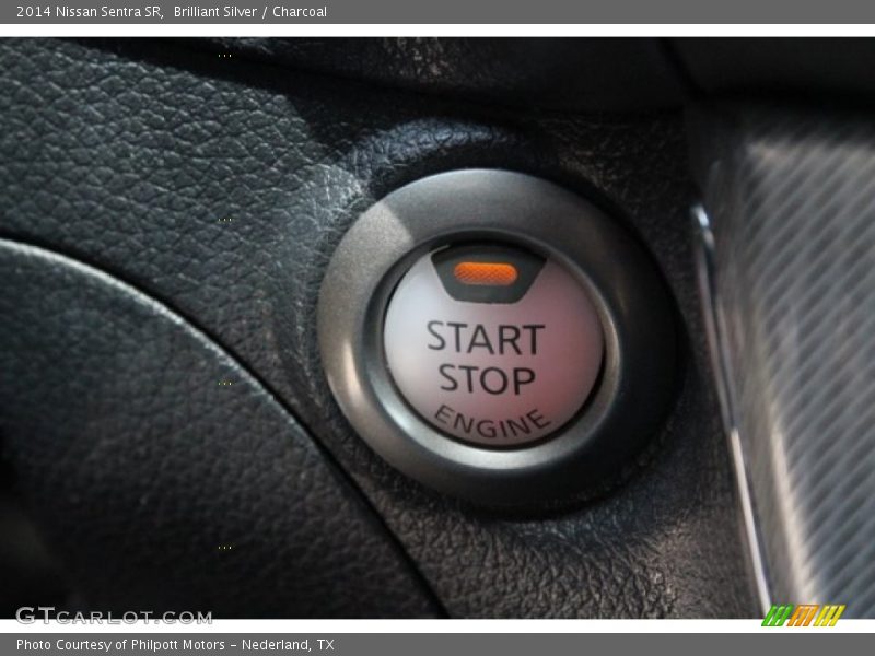 Brilliant Silver / Charcoal 2014 Nissan Sentra SR