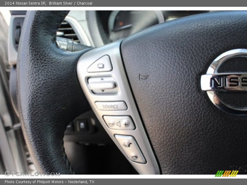 Brilliant Silver / Charcoal 2014 Nissan Sentra SR
