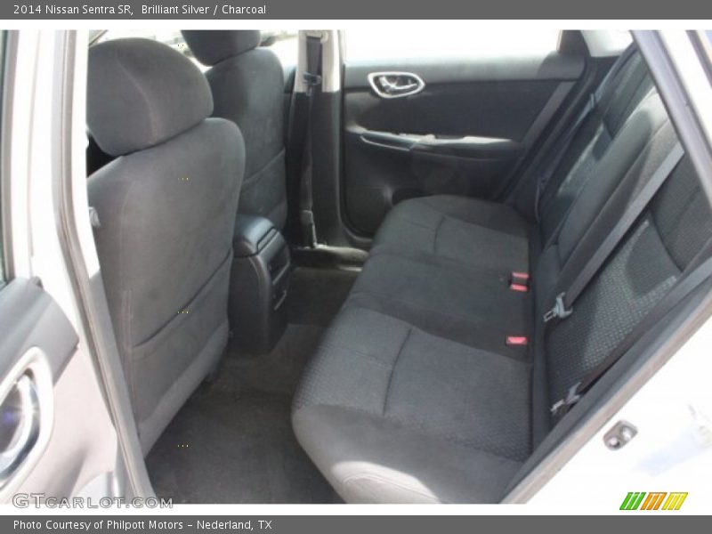 Brilliant Silver / Charcoal 2014 Nissan Sentra SR