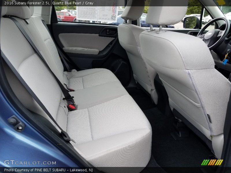 Quartz Blue Pearl / Gray 2016 Subaru Forester 2.5i