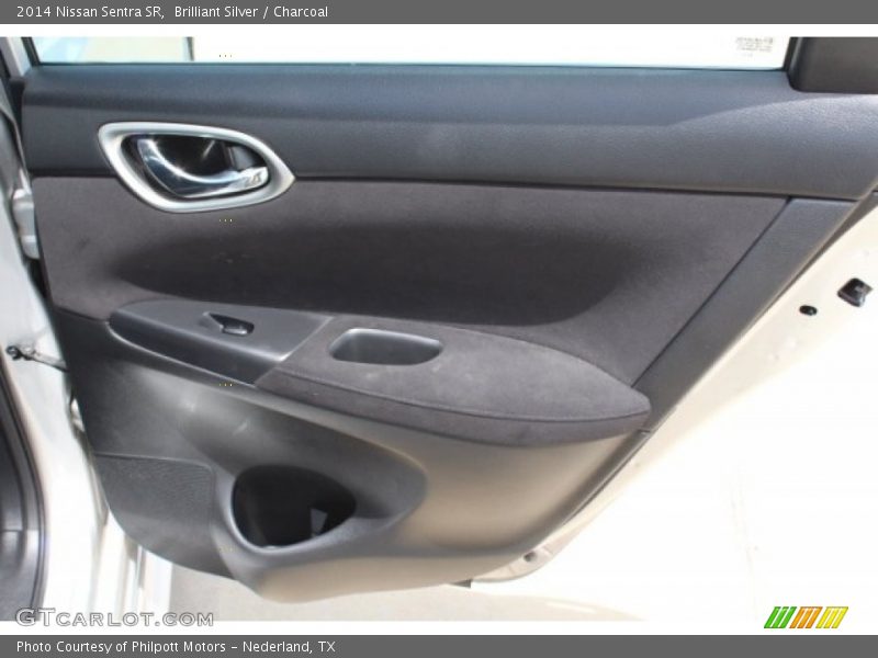 Brilliant Silver / Charcoal 2014 Nissan Sentra SR