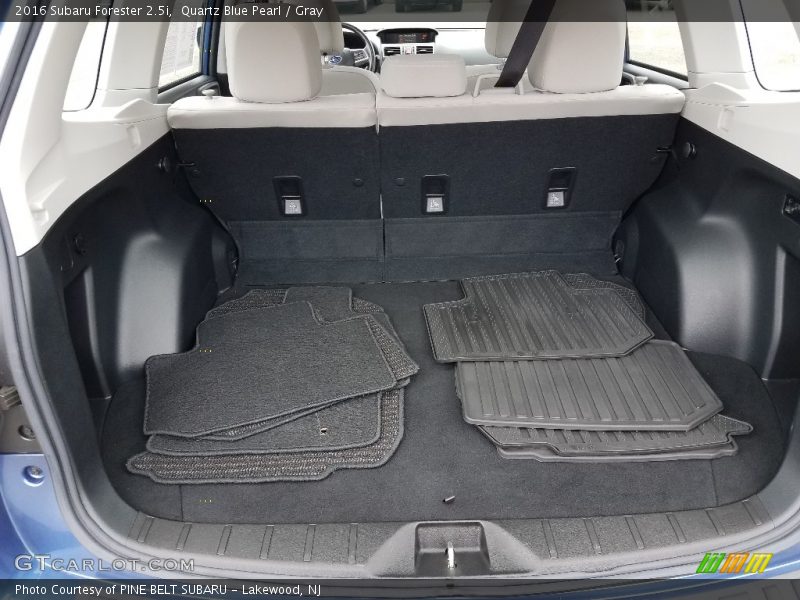 Quartz Blue Pearl / Gray 2016 Subaru Forester 2.5i